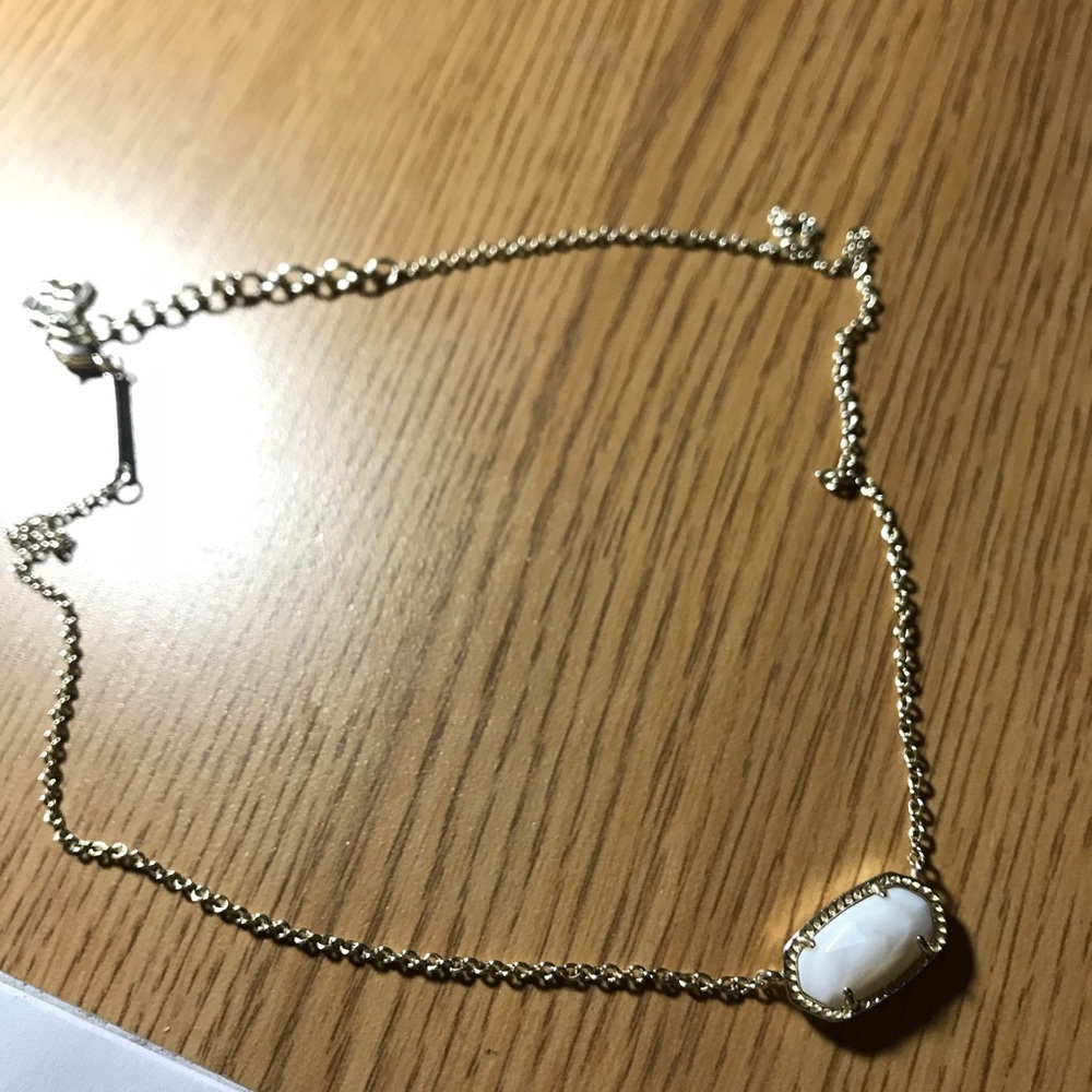 kendra scott elisa gold pendant necklace